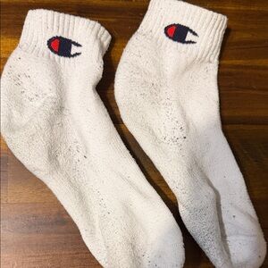 Champion White Athletic Ankle Socks